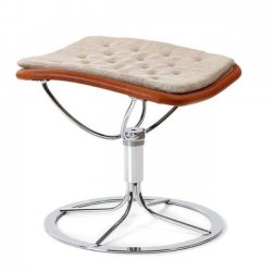 Fotpall JETSON 69, canvas/läder