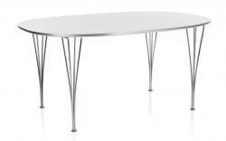 Matbord SUPERELLIPS B611 vit