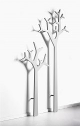 Tree vägg 134 Klädhängare vit swedese