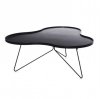 Soffbord FLOWER MONO 114 svart