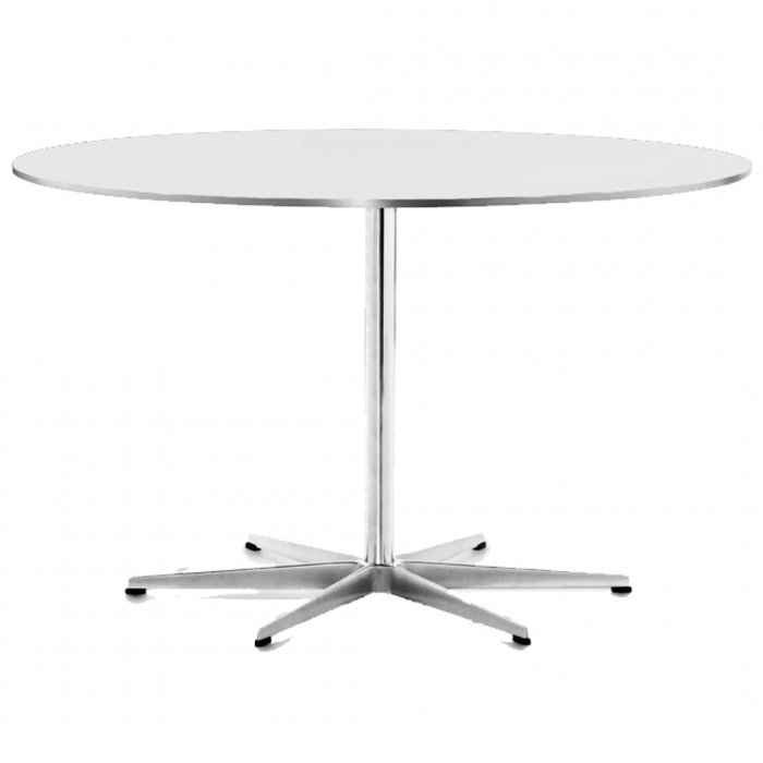 Matbord A826 vit laminat