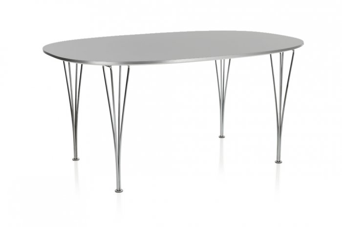 Matbord SUPERELLIPS B612 grå