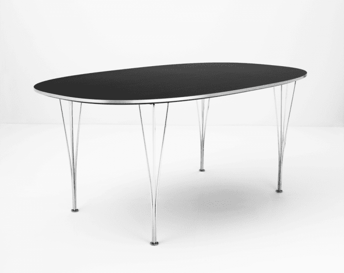 Matbord SUPERELLIPS B612 svart